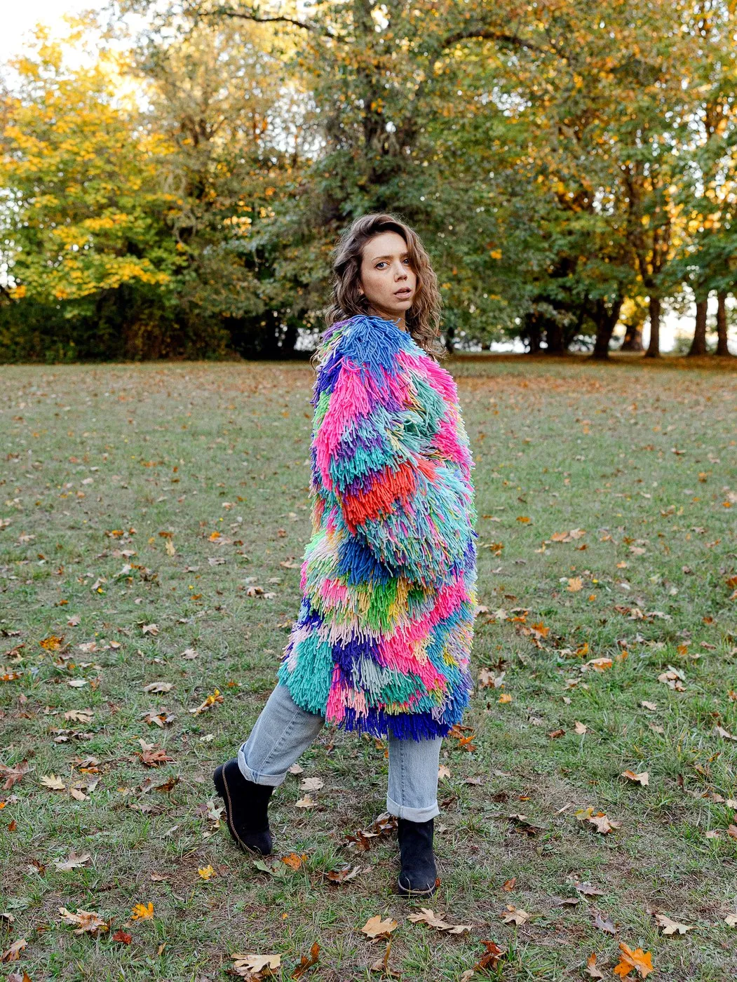 Psychedelic Muppet Pimp Coat