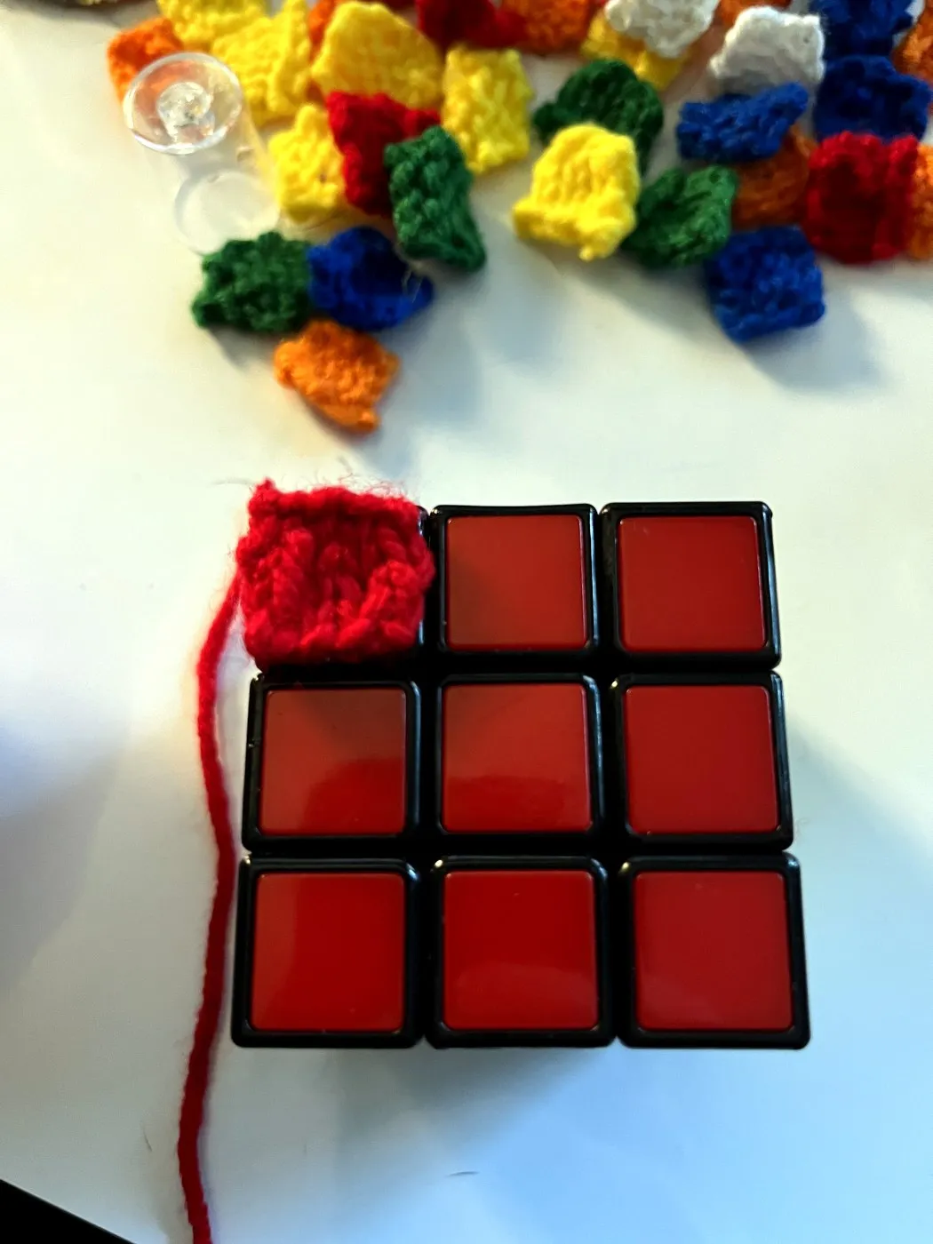 Knit Rubik's Cube, photo 2