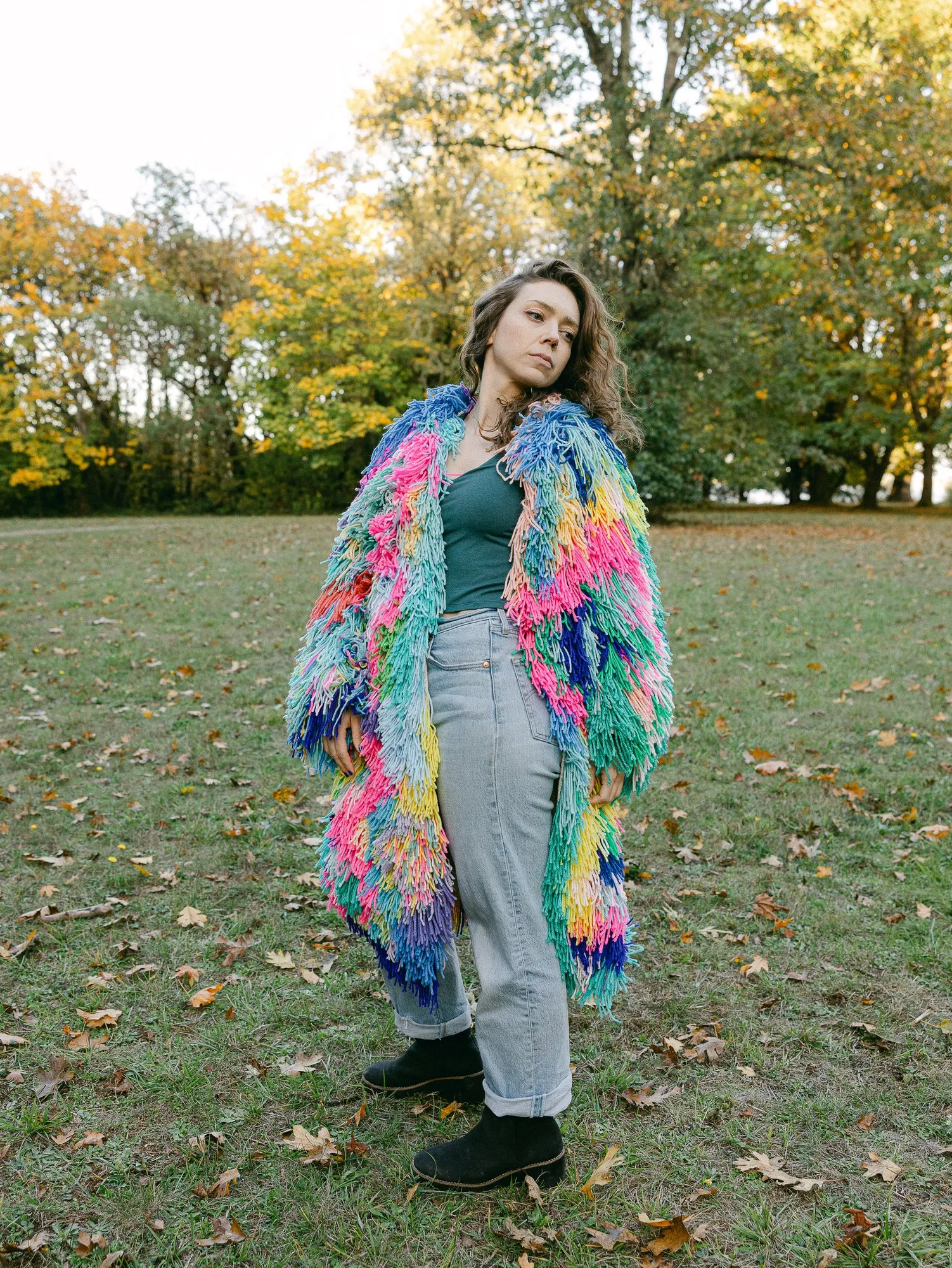 Psychedelic Muppet Pimp Coat